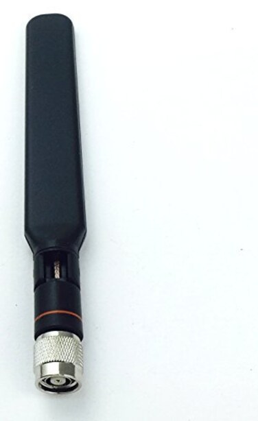 RW RoutersWholesale 2.4GHz / 5GHz Dual-Band (RP-TNC) Antenna Compatible with Cisco AIRONET AIR-ANT2524DB-R= (Black)