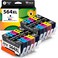 Smart Ink Compatible Ink Cartridge Replacement for HP 564 XL 564XL High Yield 10 Combo Pack (2 Black, 2PBK &amp; 2 C/M/Y) for Photosmart 6525 6520 7520 5520 7510 5510 7525 DeskJet 3520 3522 OfficeJet 4620