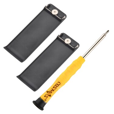 Cosmos 2 Pcs Replacement Kickstand Stand Back Shell Holder Back Bracket Compatible with Nintendo Switch Console, with 1 Piece Screwdriver