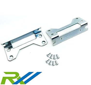 RW RoutersWholesale 19" Rack Mount Kit Compatible/Replacement for Cisco ISR 4X50 / ACS-4450-RM-19=