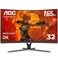 AOC CQ32G3SE 32" Curved Gaming Monitor 2K QHD 2560x1440, 1000R, 165Hz 1ms, AMD FreeSync Premium, 3-Year Zero Dead Pixel Guarantee,Black