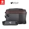 PDP Gaming Pull-N-Go Nintendo Switch Travel Case, 2-in-1 Console and Accessory Storage, Removable Interchangeable Compartments: Elite Edition Grey
