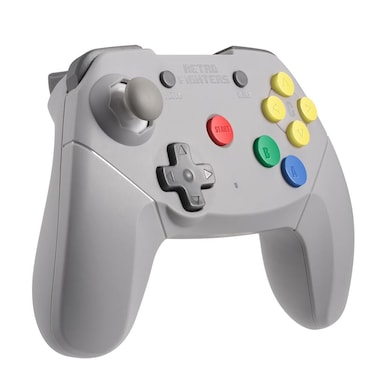 Retro Fighters Brawler64 Wireless Edition N64 Controller - Nintendo 64 - Gray