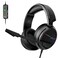 Jeecoo V20U USB Pro Gaming Headset for PC - 7.1 Surround Sound Headphones with Noise Cancelling Microphone- Memory Foam Ear Pads for Laptop Computers