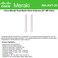 Cisco Meraki Dual-Band Omni Antenna (4/7 dBi) for MR66 &amp; MR72 access points, 2-Pack Antenna Kit