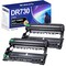 Compatible DR730 (Not Toner) Replacement for Brother Drum DR730 DR-730 Compatible with MFC-L2750DW HL-L2370DW MFC-L2710DW HL-L2350DW DCP-L2550DW Printer (2 Pack, Black)