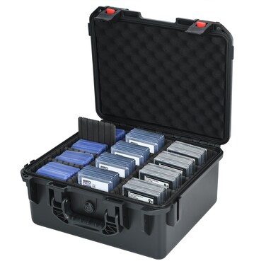 Card Case Storage for Graded Sports Cards - PSA Baseball, Basketball, Football Trading Card Holder, Waterproof Protective Organizer Box for Zion, Slab, Top Loader, Magnetic (Holds 600+Toploaders)