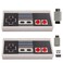 ZAMPAM Wireless Controller for Mini NES (Only Work with Original Mini NES) - With USB Wireless Adapter Compatible with PC, Mac OS, Raspberry PI add Turbo Function 2 PACKS