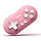 8Bitdo Zero 2 Mini Bluetooth Gamepad for Switch Windows Android MacOS Steam Raspberry Pi (Pink)