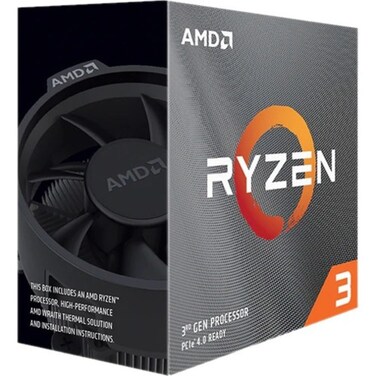 AMD Ryzen 3 3100 3.6GHz Wraith Stealth 2MB L2 Desktop Processor Boxed