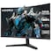 KOORUI 24 Inch Computer Monitor - FHD 1080P Curved Gaming Monitor 165Hz VA 1800R Monitors with Ultra-Thin, HDMI X2 /DP, VESA Compatible, Tilt Adjustable, Eye Care