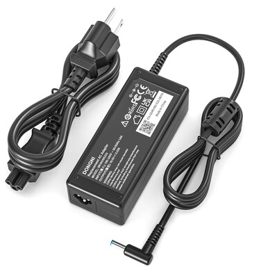 65W 19.5V 3.33A Ac Adapter for HP Pavilion x360 11 13 15, Zbook 14u G4 G5 15u 15 G3, 15-f111dx 15-f211wm 15-f233wm 15-f278nr 15-r052nr 15-r132wm Power Supply Blue Tip