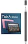 2-in-1 Stylus Pen for Samsung Galaxy Tab A9+ Plus/A9/A8/A8 Plus/A7/A7 Lite, High Sensitivity &amp; Precision Capacitive Pencil for iPad Pro/iPhone/Fire HD/Surface Tables All Touch Devices (Black)