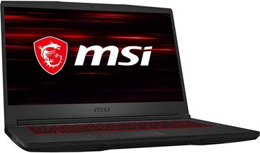 MSI GF65 Gaming Laptop, 15.6" 1920 x 1080 120 Hz, Intel Core i5-9300H 4-Core, NVIDIA GeForce GTX 1660 Ti 6GB, 16GB DDR4, 512GB SSD, Windows 11 Pro, Backlit KB, Wi-Fi 5, Bluetooth 5, Black