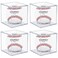 4 Pack Baseball Display Case, UV Protected Acrylic Boxes for Display,Clear Display Case Baseball Cube Memorabilia Showcase Autograph Ball Protector - for Official Size Ball
