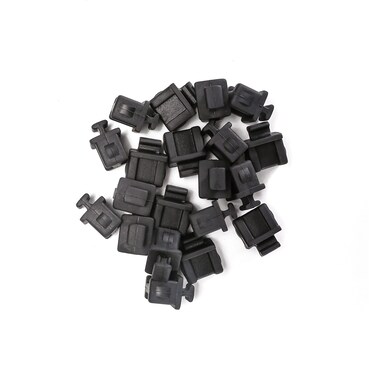 20pcs SFP Anti-Dust Cap, Dust Covers, Port Protector SFP SFP+ Port, Fiber Optic Dust Caps, Durable Soft Silicone Protector for Switch, Network Cards, Router, Media Converters