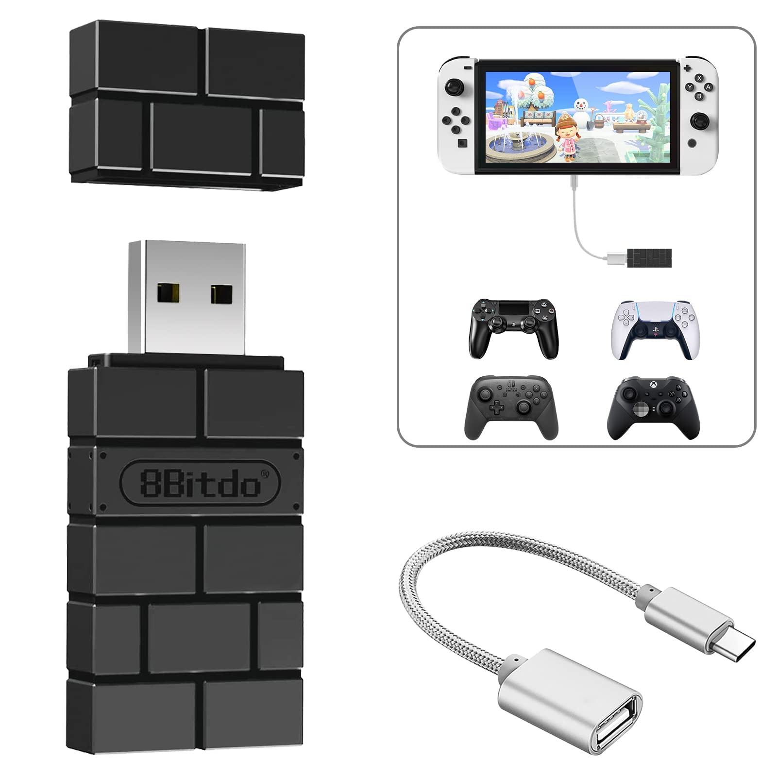Firmware Update 8bitdo Adapter Buy 8BitDo USB Wireless Controller
