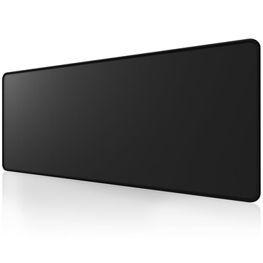 ALOANES Large Gaming Mouse Pad with Non-Slip Rubber Base,Stitched Edge,Desk mat for Laptop,Computer &amp; PC, Wristing Pad for Gamer,Office &amp; Home,Classic Black XL 11.81''x31.50''x0.12''
