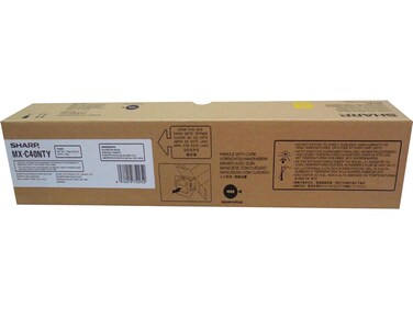 Sharp MXC40NTY MXC40NTY Toner, 10,000 Page-Yield, Yellow