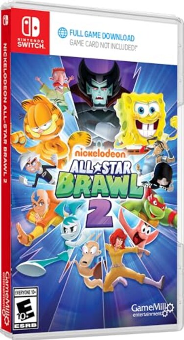 Nickelodeon All Star Brawl 2 (Code in Box)- Nintendo Switch