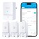 GoveeLife Wi-Fi Gateway Thermometer Hygrometer H5107, Outdoor Indoor Wireless Temperature Humidity Sensor Monitor with Remote APP Notification Alert, 1312ft/400m Monitoring Range