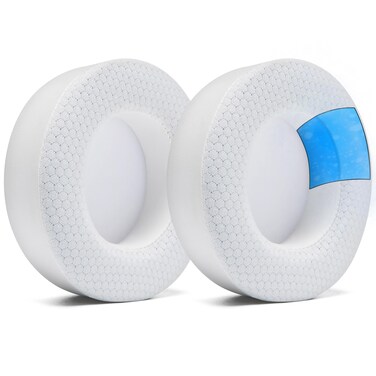 WC Freeze Virtuoso Pro - Cooling Gel Earpads for Corsair Virtuoso Pro Headsets Made by Wicked Cushions - Enhanced Comfort, Durability, and Sound Isolation for Superior Gaming Experiences   White
