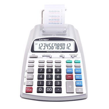 CATIGA New &amp; Upgraded 2024 Printing Calculator Adding Machine 10 Key, Desktop Home Office Calculator with Paper Roll Print Out, Accounting Business Finance