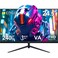 Z-Edge 24.5" Gaming Monitor, Z-Edge UG25I FHD 1920x1080 240Hz Gaming Monitor, 1ms Frameless LED, AMD Freesync Premium Display Port HDMI