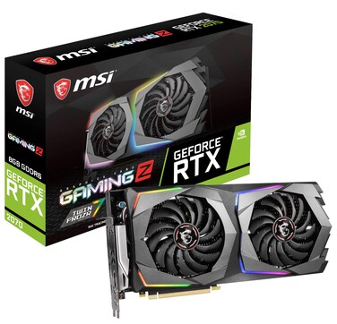 MSI GAMING GeForce RTX 2070 8GB GDRR6 256-bit HDMI/DP/USB Ray Tracing Turing Architecture HDCP Graphics Card (RTX 2070 GAMING Z 8G)