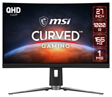 MSI MPG ARTYMIS 273CQR, 27" Gaming Monitor, 2560 x 1440 (QHD), VA, 165Hz, FreeSync Premium, HDR 400, HDMI, Displayport, USB C, Tilt, Swivel, Height Adjustable