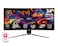 MSI MPG 341CQPX QD-OLED 34-inch Curved OLED Gaming Monitor, 3440 x 1440 (UWQHD), 0.03ms Response time, 240Hz, True Black HDR 400, HDMI, DP Port, USB Type C, Tilt, Height Adjustable