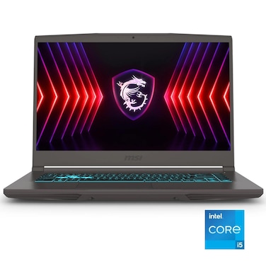 MSI Thin 15.6" 144Hz Gaming Laptop - Intel Core i5-12450H NVIDIA GeForce RTX 3050 8GB DDR4 512GB SSD Gray