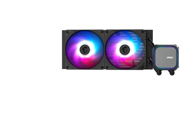 MSI MAG Coreliquid A13 240 - AIO ARGB CPU Liquid Cooler - 240mm Radiator - LGA 1851 Ready - Dual 120mm ARGB PWM Fans, Black