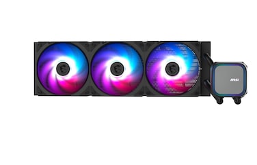 MSI MAG Coreliquid A13 360 - AIO ARGB CPU Liquid Cooler - 360mm Radiator - LGA 1851 Ready - Triple 120mm ARGB PWM Fans, Black