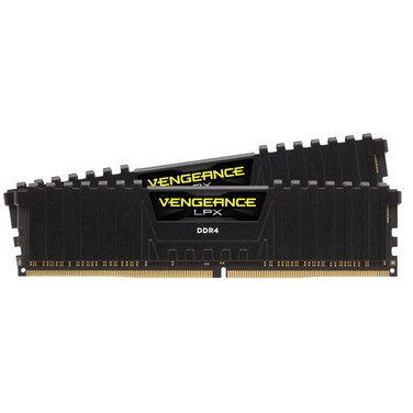 CORSAIR VENGEANCE LPX DDR4 RAM 16GB (2x8GB) 3200MHz CL16-20-20-38 1.35V Intel AMD Desktop Computer Memory - Black (CMK16GX4M2E3200C16)
