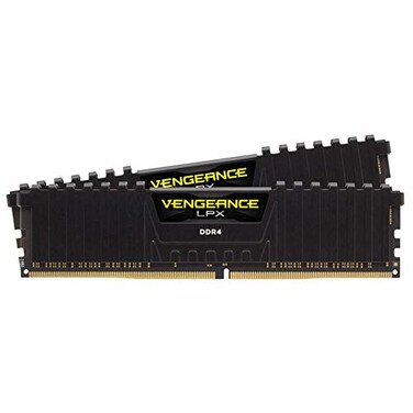 CORSAIR VENGEANCE LPX DDR4 RAM 16GB (2x8GB) 3600MHz CL18-22-22-42 1.35V Intel AMD Desktop Computer Memory - Black (CMK16GX4M2D3600C18)