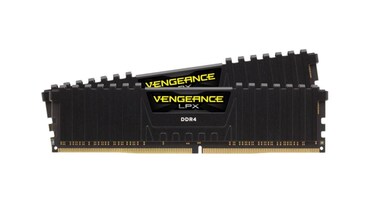 Corsair VENGEANCE LPX 32GB (2 x 16GB) DDR4 DRAM 3600MHz C18 AMD Ryzen Memory Kit - Black
