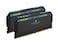 CORSAIR DOMINATOR PLATINUM RGB DDR5 RAM 32GB (2x16GB) 6200MHz CL36 Intel XMP iCUE Compatible Computer Memory - Black (CMT32GX5M2X6200C36)