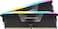 CORSAIR VENGEANCE RGB DDR5 RAM 32GB (2x16GB) 6400MHz CL36-48-48-104 1.35V Intel XMP Desktop Computer Memory - Black (CMH32GX5M2B6400C36)