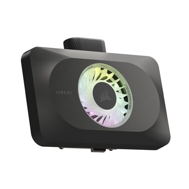 CORSAIR iCUE Link XG3 RGB Hybrid GPU Water Block - Hybrid Custom Cooling - Fits NVIDIA RTX 4070 and 4070 Ti - Black