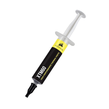 CORSAIR XTM60 High Performance Thermal Paste for CPU or GPU, 3g - Low Viscosity, Long-Term Stability, Easy Application, Included Applicator Card