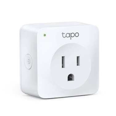 TP-Link Tapo Smart Plug Mini, Smart Home Wifi Outlet Works with Alexa Echo &amp; Google Home, No Hub Required, Remote Control Your Home Appliances from Anywhere, New Tapo APP Needed (P100)