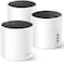 TP-Link Deco AX3000 WiFi 6 Mesh System(Deco X55) - Covers up to 6500 Sq.Ft. , Replaces Wireless Router and Extender, 3 Gigabit ports per unit, supports Ethernet Backhaul (3-pack)