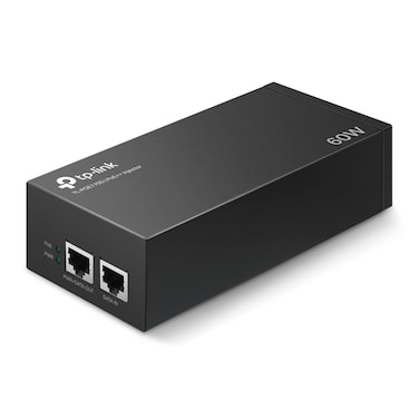 TP-Link TL-PoE170S 802.3at/af/bt Gigabit PoE Injector Non-PoE to PoE Adapter Supplies up to 60W (PoE++) Plug &amp; Play Desktop/Wall-Mount Distance Up to 328 ft. UL Certified, Black