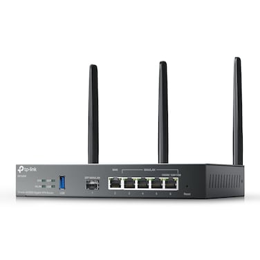 TP-Link ER706W   Omada 6 Port Wireless VPN Router   AX3000 Dual Band Wi-Fi 6   Up to 5 Gigabit WAN Ports   Support Mobile Broadband   Detachable Antenna   Omada SDN Integrated   Lightning Protection