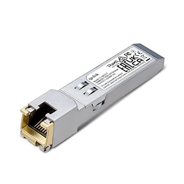 TP-Link TL-SM331T   1000Base-T RJ45 SFP Module   1.25G Copper SFP Transceiver   SFP to Ethernet   Plug and Play   Hot Pluggable   Up to 100m distance     Durable Metal Casing   Versatile Compatibility