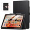 MoKo Case Fits All-New Amazon Kindle Fire HD 10 &amp; 10 Plus Tablet (13th/11th Generation, 2023/2021 Release) 10.1&quot; - Slim Folding Stand Cover with Auto Wake/Sleep, Black