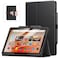MoKo Case Fits All-New Amazon Kindle Fire HD 10 &amp; 10 Plus Tablet (13th/11th Generation, 2023/2021 Release) 10.1" - Slim Folding Stand Cover with Auto Wake/Sleep, Black