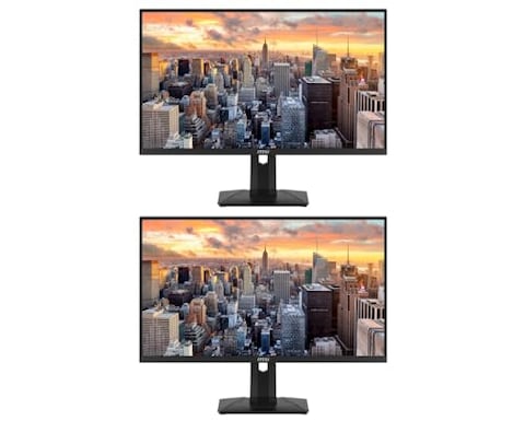 MSI MAG 274UPF 27-inch 2160P 4K Ultra HD 144 Hz 1ms LED Backlit LCD Gaming Monitor, 2-Pack Bundle, Frameless, FreeSync, HDMI, DisplayPort, USB-C, USB Hub