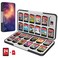 CaseBot Game Card Case for Nintendo Switch/Switch OLED/Lite, [Shockproof] Hard Shell Protective 24 Game Holder Cartridge &amp; 24 Slots Micro SD Card Storage Holder Box, Slim and Portable, Galaxy